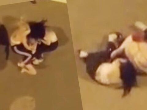 Uc kadin birbirine girdi gece yarisi mahalleyi ayaga kaldirdilar sjrAHrNH